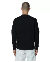 Felpa Uomo nera in cotone UMP25211FEOF CHILIS|RICHMOND