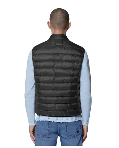 Smanicato Uomo nero trapuntato UMP25236PIS8 ARABBE|RICHMOND Smanicato Uomo nero trapuntato UMP25236PIS8 ARABBE|RICHMOND