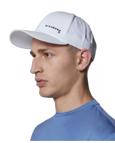 Cappello Uomo bianco stile baseball UMP25293BTBB WANGK|RICHMOND
