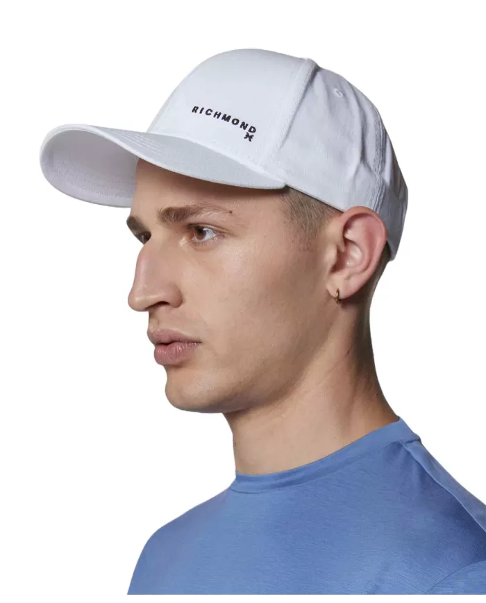 Cappello Uomo bianco stile baseball UMP25293BTBB WANGK|RICHMOND Cappello Uomo bianco stile baseball UMP25293BTBB WANGK|RICHMOND
