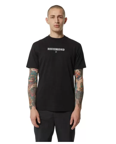 T-shirt Uomo cotone logo sul petto UMP25302TSTSC CAUSENI|RICHMOND T-shirt Uomo cotone logo sul petto UMP25302TSTSC CAUSENI|RICHMOND