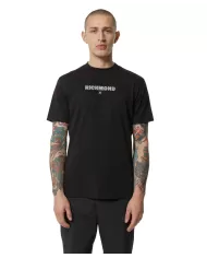 T-shirt Uomo cotone logo sul petto UMP25302TSTSC CAUSENI|RICHMOND