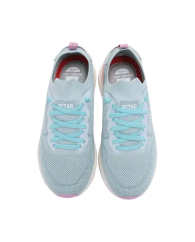 Sneakers Donna azzurro in tessuto elastico CUE|WALK IN PITAS
