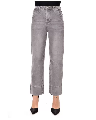 Jeans Donna boyfriend a vita alta F31768|ADM