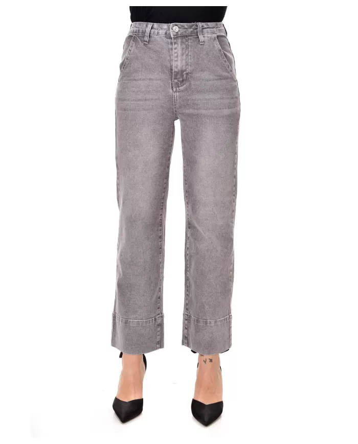 Jeans Donna boyfriend a vita alta F31768|ADM Jeans Donna boyfriend a vita alta F31768|ADM