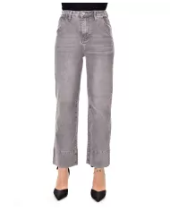 Jeans Donna boyfriend a vita alta F31768|ADM