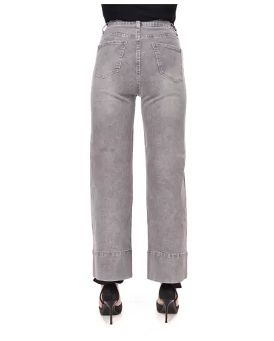 Jeans Donna boyfriend a vita alta F31768|ADM