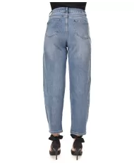 Jeans Donna stile MUM slim fit a vita alta F31770 |ADM