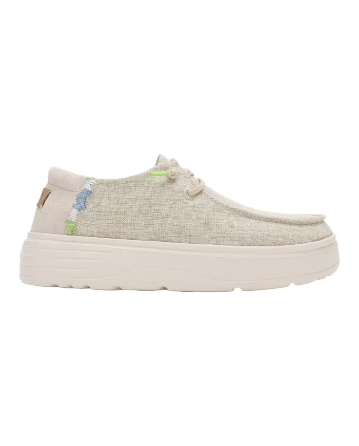 Mocassino Donna beige in tessuto POPPY WALLABI|WALK IN PITAS Mocassino Donna beige in tessuto POPPY WALLABI|WALK IN PITAS