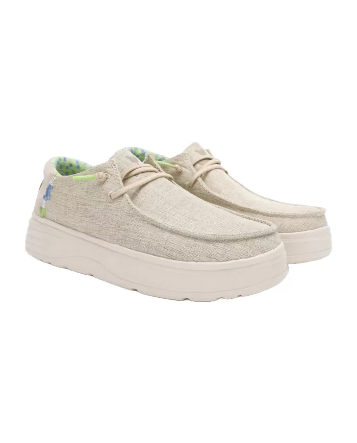 Mocassino Donna beige in tessuto POPPY WALLABI|WALK IN PITAS Mocassino Donna beige in tessuto POPPY WALLABI|WALK IN PITAS