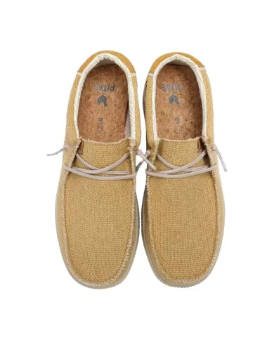 Mocassino Uomo senape suoletta in sughero STEVE WP150|WALK IN PITAS Mocassino Uomo senape suoletta in sughero STEVE WP150|WALK IN PITAS