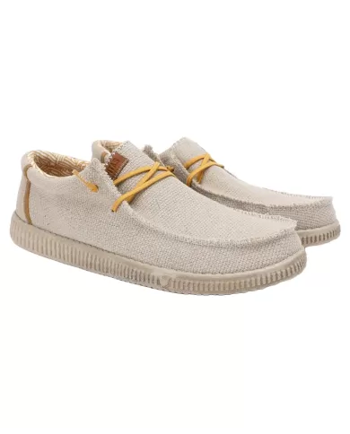 Mocassino Uomo sabbia suoletta in sughero STEVE WP150|WALK IN PITAS Mocassino Uomo sabbia suoletta in sughero STEVE WP150|WALK IN PITAS