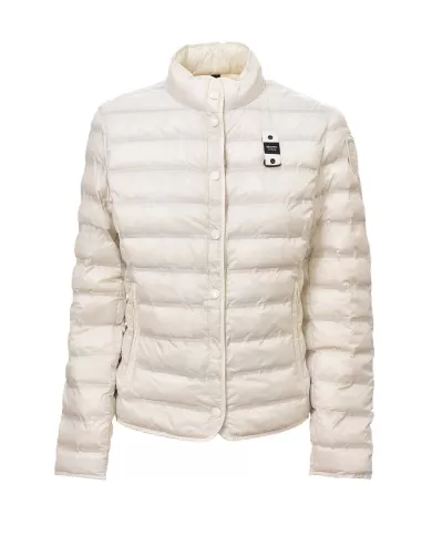 Giacca Donna bianco panna con imbottitura 25SBLDC02233 007104 MOON|BLAUER