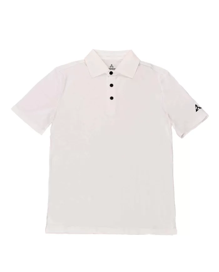 Polo Uomo bianca con logo HE841001 OXFORD|HESKIMO Polo Uomo bianca con logo HE841001 OXFORD|HESKIMO