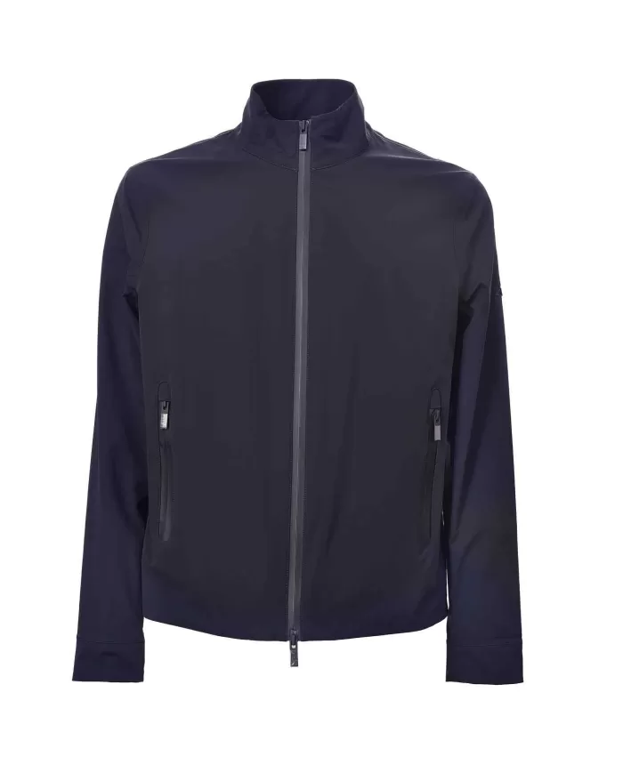 Giubbino Uomo blu con chiusura a zip termonastrata HE844006|HESKIMO Giubbino Uomo blu con chiusura a zip termonastrata HE844006|HESKIMO