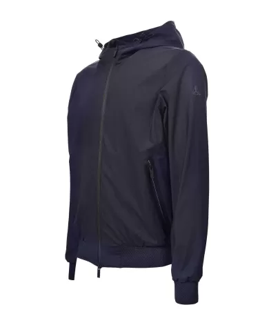 Bomber Uomo blu con cappuccio HE844017|HESKIMO Bomber Uomo blu con cappuccio HE844017|HESKIMO