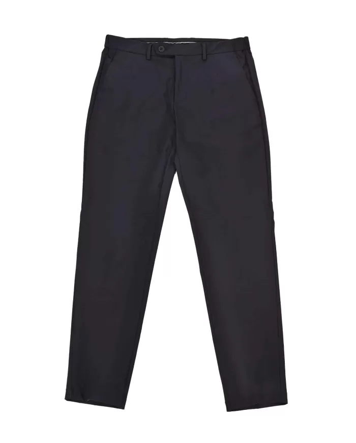 Pantaloni Uomo blu dritto con piega HE845101|HESKIMO Pantaloni Uomo blu dritto con piega HE845101|HESKIMO