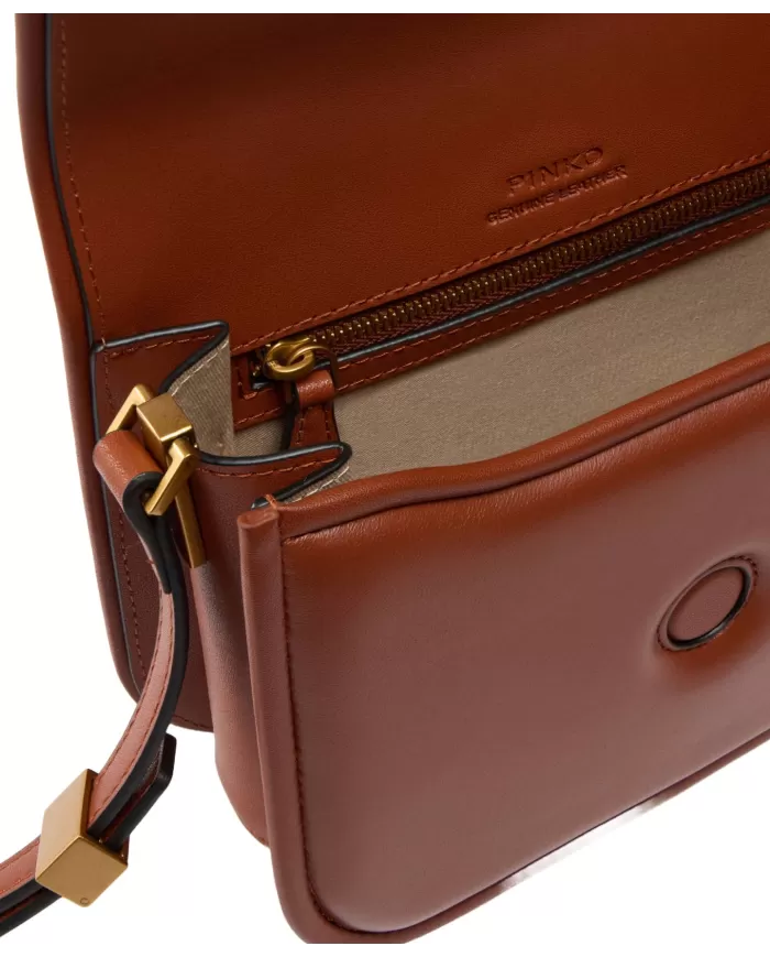 Borsa Donna marrone 104297 A26L LOVE BOX BAG MINI|PINKO