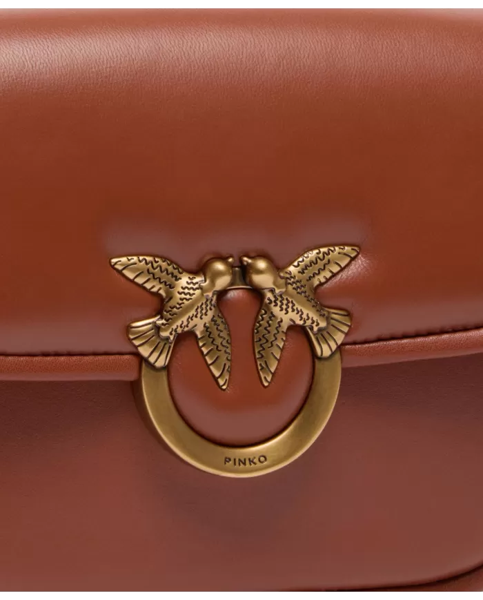 Borsa Donna marrone 104297 A26L LOVE BOX BAG MINI|PINKO