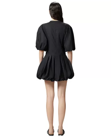 Abito Donna nero con maniche e gonna a palloncino 105212 A2LD|PINKO Abito Donna nero con maniche e gonna a palloncino 105212 A2LD|PINKO