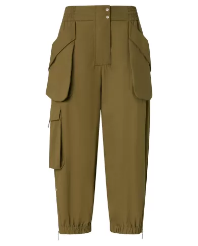 Pantalone Donna oliva in cotone stile cargo 104704 A2ER VEDRAI|PINKO Pantalone Donna oliva in cotone stile cargo 104704 A2ER VEDRAI|PINKO