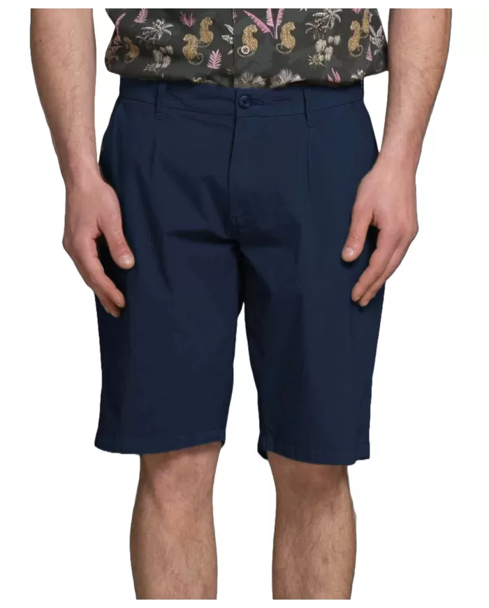 Short Uomo navy in cotone KURT POP|IMPURE Short Uomo navy in cotone KURT POP|IMPURE