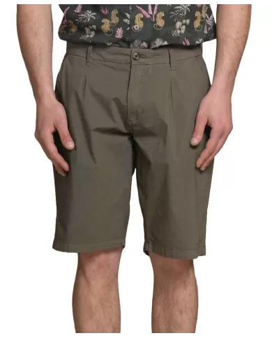 Short Uomo verde militare in cotone KURT POP|IMPURE Short Uomo verde militare in cotone KURT POP|IMPURE