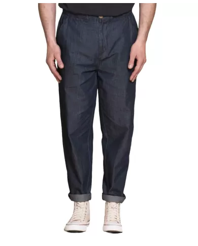 Pantalone Uomo blu scuro in cotone MILES CMB|IMPURE Pantalone Uomo blu scuro in cotone MILES CMB|IMPURE