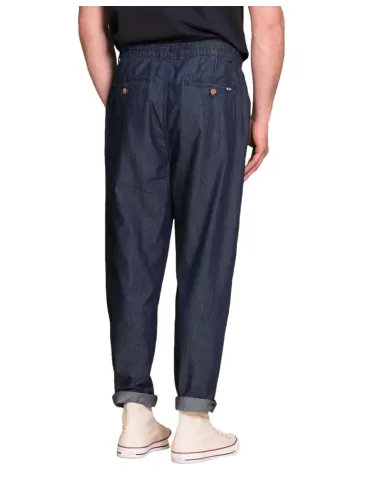 Pantalone Uomo blu scuro in cotone MILES CMB|IMPURE Pantalone Uomo blu scuro in cotone MILES CMB|IMPURE
