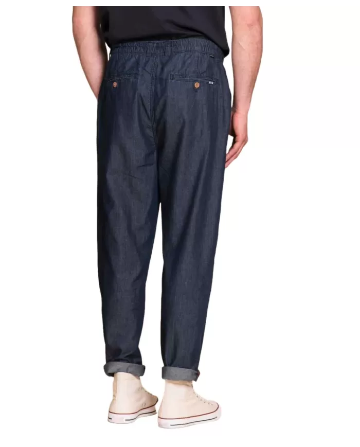 Pantalone Uomo blu scuro in cotone MILES CMB|IMPURE Pantalone Uomo blu scuro in cotone MILES CMB|IMPURE