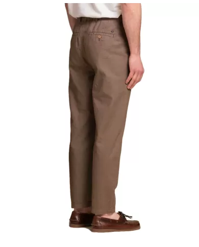Pantalone Uomo marroni in lino MILES MLN|IMPURE Pantalone Uomo marroni in lino MILES MLN|IMPURE