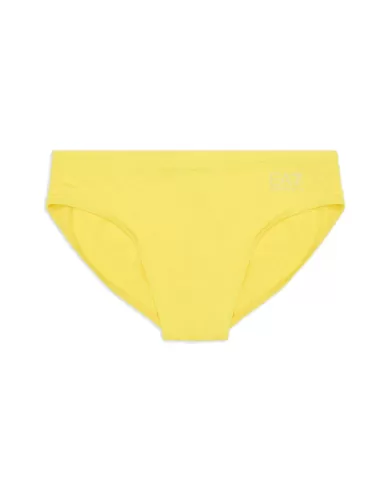 Slip Mare Uomo giallo con logo stampato argento 7M000501 AF14514|EA7 Slip Mare Uomo giallo con logo stampato argento 7M000501 AF14514|EA7