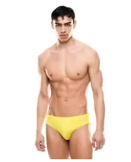 Slip Mare Uomo giallo con logo stampato argento 7M000501 AF14514|EA7