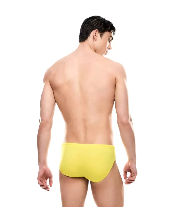 Slip Mare Uomo giallo con logo stampato argento 7M000501 AF14514|EA7