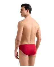 Slip Mare Uomo rosso con logo stampato argento 7M000501 AF14514|EA7