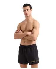 Boxer Mare Uomo nero con logo oro 7M000519 AF13049|EA7