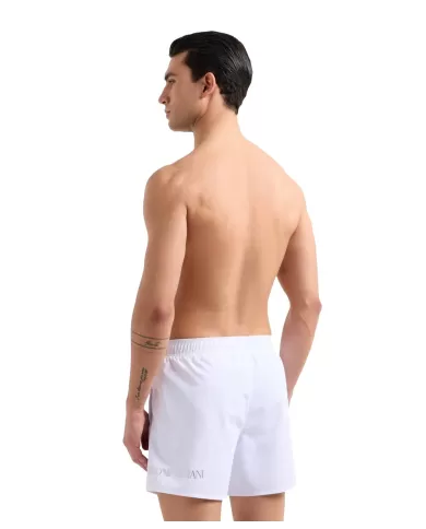 Boxer Mare Uomo bianco con logo stampato argento7M000519 AF13049|EA7 Boxer Mare Uomo bianco con logo stampato argento7M000519 AF13049|EA7