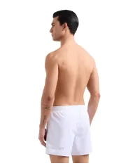 Boxer Mare Uomo bianco con logo stampato argento7M000519 AF13049|EA7