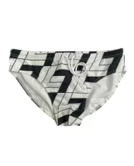 Slip Mare Uomo bianco/nero con fantasia geometrica 7M000536 AF13061|EA7