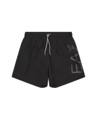 Boxer Mare Uomo nero con maxi logo argento 7M000550 AF14497|EA7