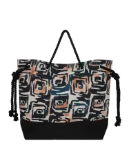 Borsa mare Donna nera a fantasia MA25-A030X14|ME FUI