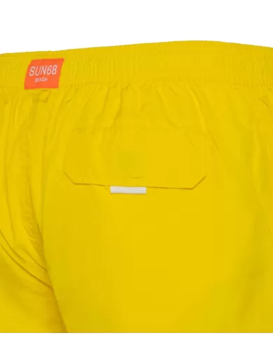Boxer mare Uomo giallo in nylon H32101 PACKABLE|SUN68 BEACH Boxer mare Uomo giallo in nylon H32101 PACKABLE|SUN68 BEACH