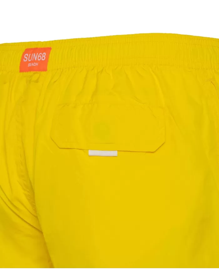 Boxer mare Uomo giallo in nylon H32101 PACKABLE|SUN68 BEACH Boxer mare Uomo giallo in nylon H32101 PACKABLE|SUN68 BEACH