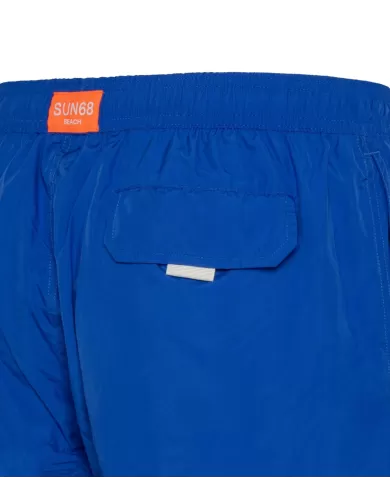 Boxer mare Uomo royal in nylon H32101 PACKABLE|SUN68 BEACH Boxer mare Uomo royal in nylon H32101 PACKABLE|SUN68 BEACH