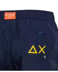 Boxer mare Uomo blu maxi logo laterale H32103 MACRO|SUN68 BEACH Boxer mare Uomo blu maxi logo laterale H32103 MACRO|SUN68 BEACH