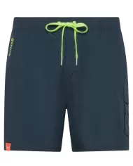 Boxer mare Uomo blu con tascone laterale H35105|SUN68 BEACH