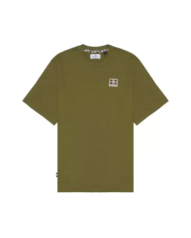 T-shirt Uomo verde militare in cotone AA_B005_TS009|AQUASCUTUM T-shirt Uomo verde militare in cotone AA_B005_TS009|AQUASCUTUM