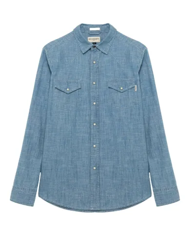 Camicia Uomo lavaggio chiaro RRU400CG370111 MARTIN|ROY ROGER'S Camicia Uomo lavaggio chiaro RRU400CG370111 MARTIN|ROY ROGER'S