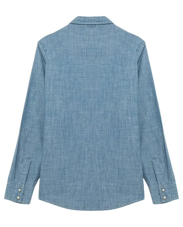 Camicia Uomo lavaggio chiaro RRU400CG370111 MARTIN|ROY ROGER'S Camicia Uomo lavaggio chiaro RRU400CG370111 MARTIN|ROY ROGER'S