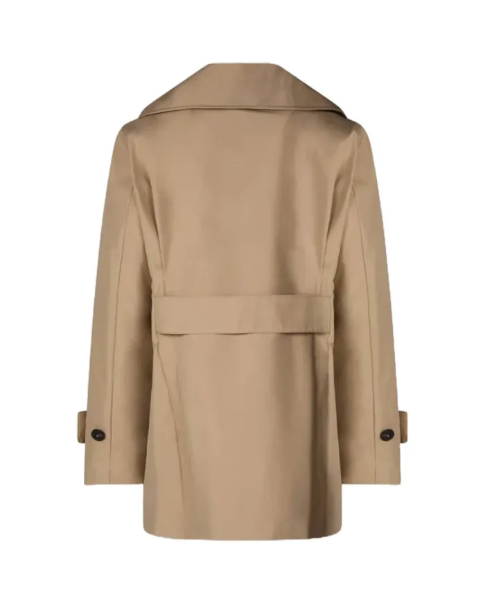 SAVE THE DUCK Trench Donna D31600W GRIN20 SOFI taglio corto con chiusura doppiopetto 40015 STARDUST BEIGE SAVE THE DUCK Trench Donna D31600W GRIN20 SOFI taglio corto con chiusura doppiopetto 40015 STARDUST BEIGE